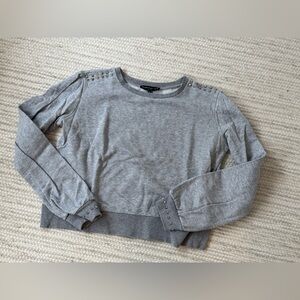 Generation Love Heather Gray Top Sweatshirt - Size Small